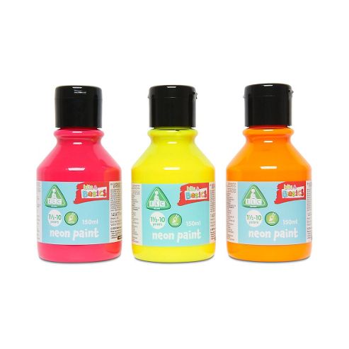 Image of Elc Ready Mix Neon Paints - 3 Pack