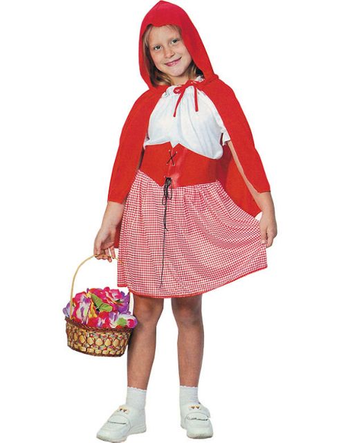 Image of Child Red Riding Hood Girl Costume Large