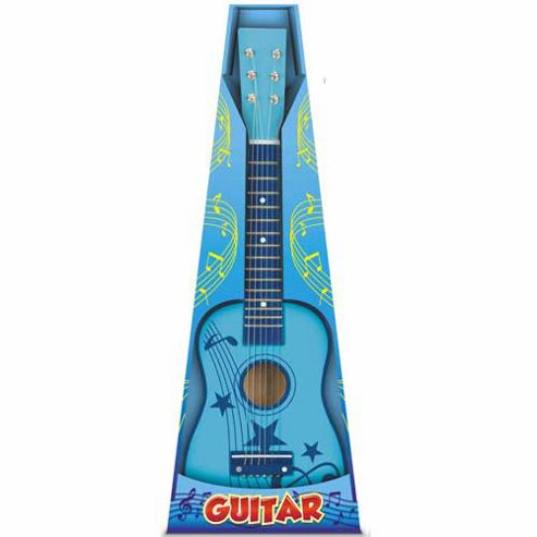 Image of Toyrific 23" Wooden Guitar Blue