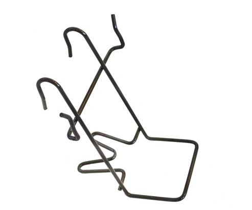Image of Adie Wicker Shopping Basket Support Bracket Black