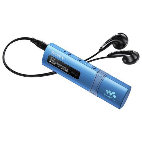 Image of Sony Nwzb183 4gb Blue Mp3 Player Usb Style