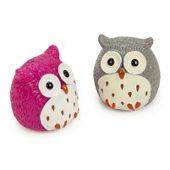 Owl Lip Balm Duo - Strawberry & Choccy Orange