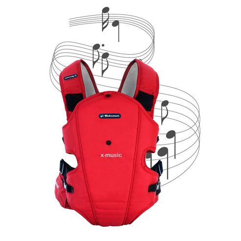 Image of Bebemon X-music Baby Carrier - Intense Red