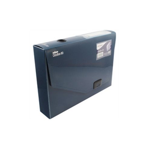 Image of Snopake Docbox 60mm Capacity A4 Dark Blue 12867