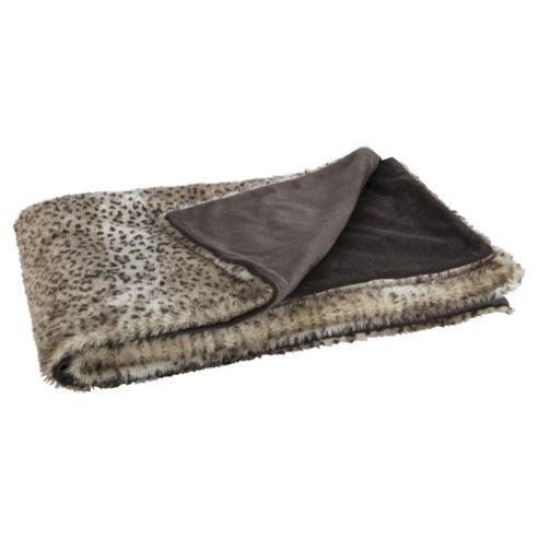 Image of Leo Faux Fur Throw