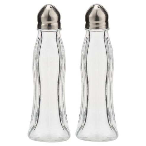 Image of Tesco Glass Salt And Pepper Set