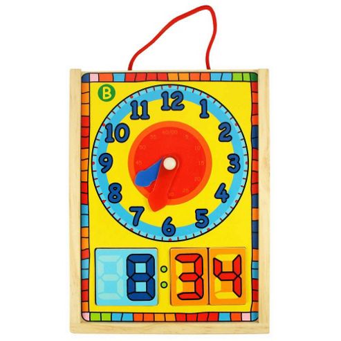 Image of Bigjigs Toys Bj530 Clock In A Box