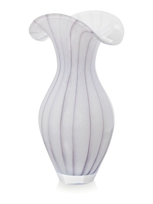 Image of Linea Fan Effect Vase, Voilet