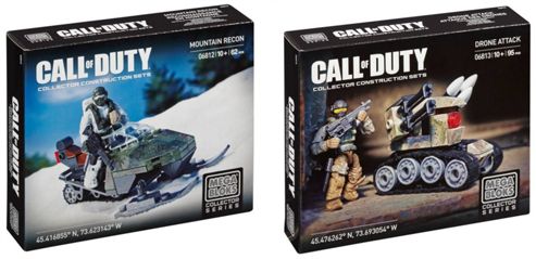 Image of Call Of Duty Mountain Recon And Drone Attack Mega Blok's Bundle 2 Items