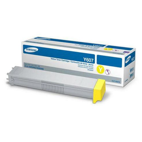 Image of Samsung Y6072s Toner For Samsung Clx-9250nd/clx-9350 Multifunction Printers - Yellow