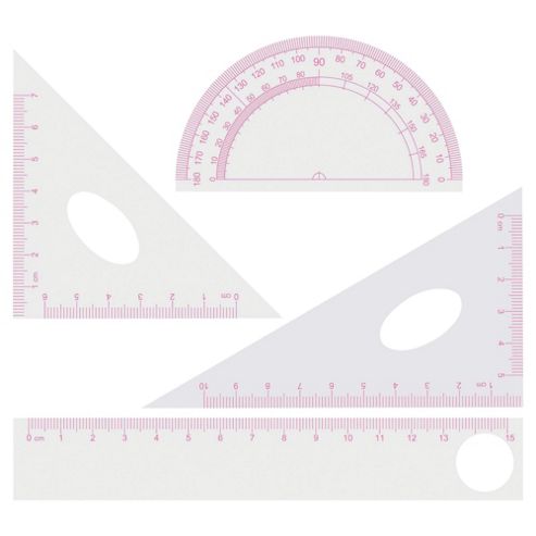 Image of Tesco Student Ruler Set