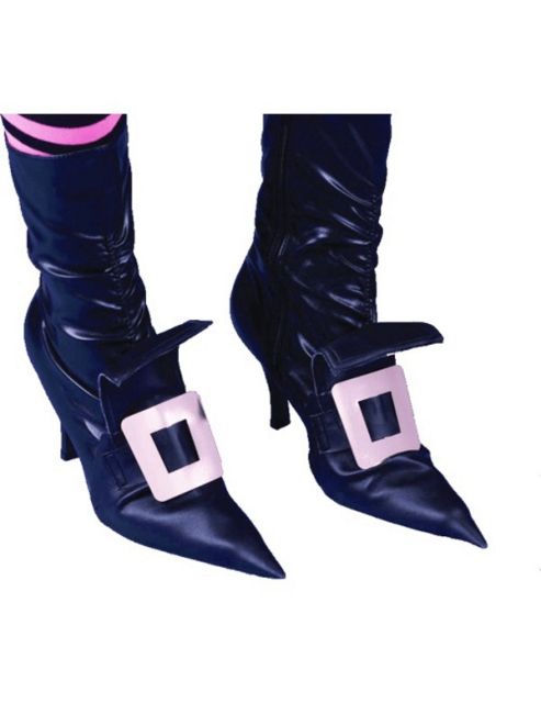 Image of Metal Witch Shoe Covers