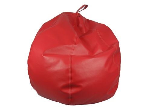 Image of Ashcroft Classic Small Indoor Bean Bag - Red