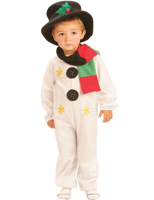 Image of Child Cute Snowman Costume Small