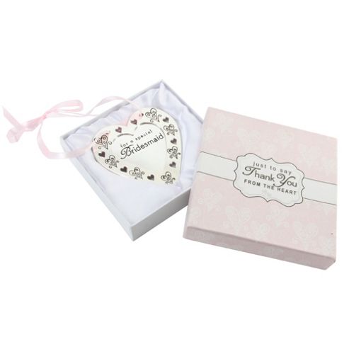 Image of Special Bridesmaid Wedding Thank You Heart