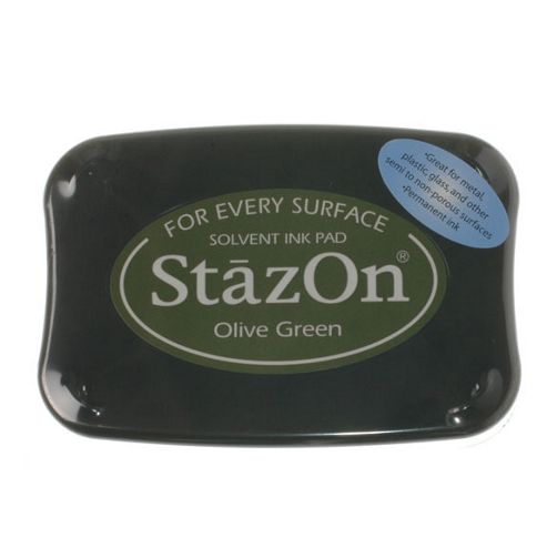 Image of Stazon Ink Pads Olive Green