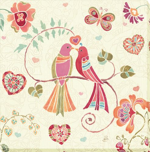 Image of Birds Of Paradise Children's Canvas 1