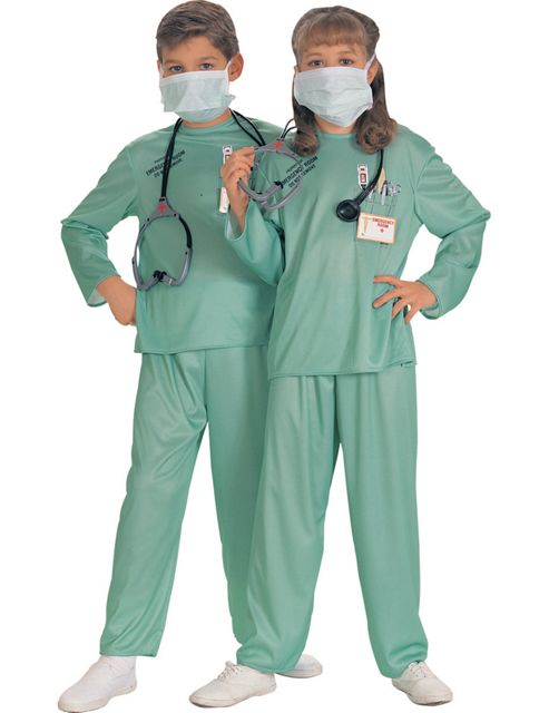 Image of Child Er Doctor Costume Small