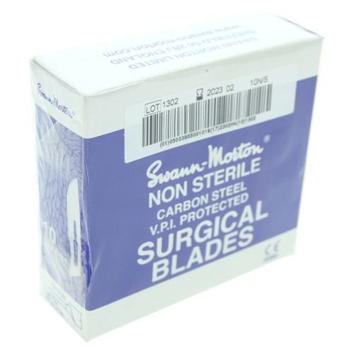 Image of Swann Morton - No.10 Spare Blades Box Of 100