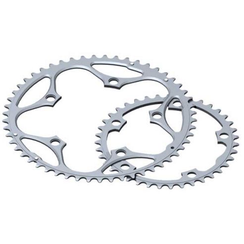 Image of Stronglight 110pcd 5083 Series 5-arm Road Silver Chainrings 34t-44t - 34t