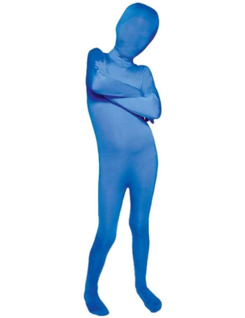 Image of Child Blue Morphsuit Small
