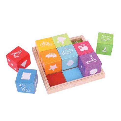 Image of Bigjigs Toys First Picture Blocks