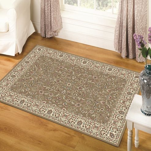Image of Million Point Chatsworth Gold/ivory 80x150 Cm Rug