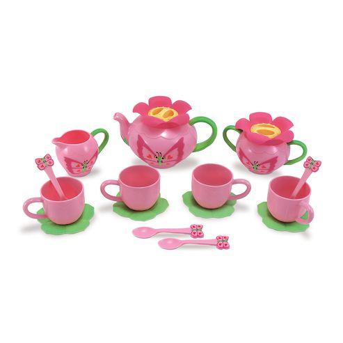 Image of Melissa And Doug Sunny Patch Butterfly Tea Set