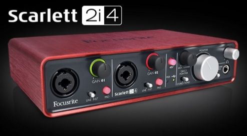 Image of Focusrite Scarlett 2i4