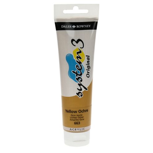 Image of System 3 150ml Yellow Ochre