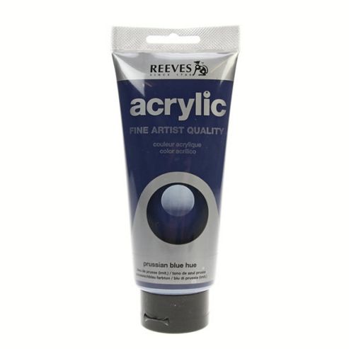Image of Reeves Acrylic 200ml Prussian Blue Hue