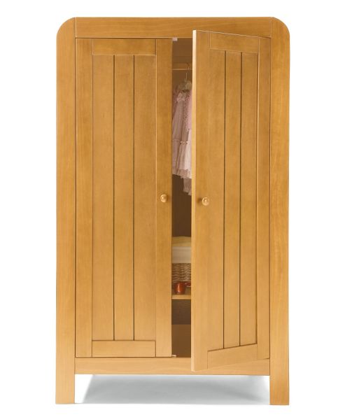 Image of Mamas & Papas - Hayworth Wardrobe - Vintage Pine