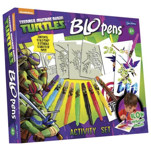 Image of Teenage Mutant Ninja Turtles Blo Pens Activity Set