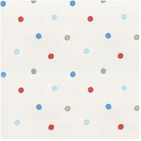 Image of Spotty Bedroom Wallpaper