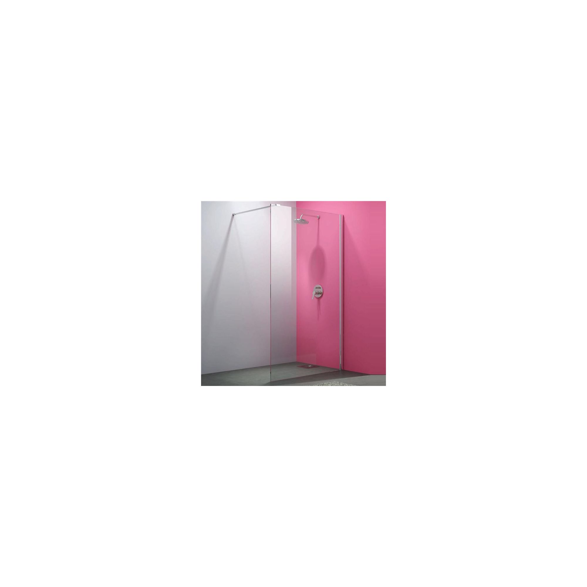 Merlyn Vivid Eight Wet Room Shower Enclosure, 1000mm x 800mm, Low Profile Tray, 8mm Glass at Tesco Direct