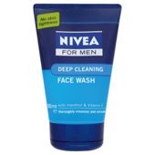 Nivea For Men Deep Cleaning Face Wash 100ML