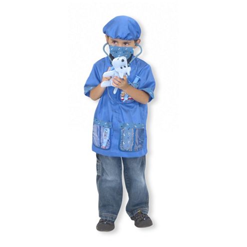Image of Melissa And Doug Role Play Costume Set Veterinarian