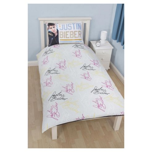 Justin Bieber Single Bed Duvet Cover Set from our Single Duvet Covers ...