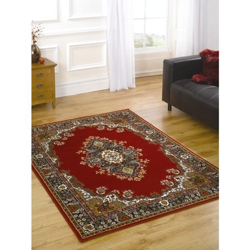 Image of Element Lancaster Red 160x220 Cm Rug