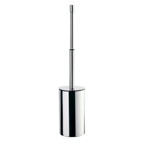 Image of Smedbo Outline Toilet Brush With Telescopic Handle / Movable Cover In Stainless Steel Polished