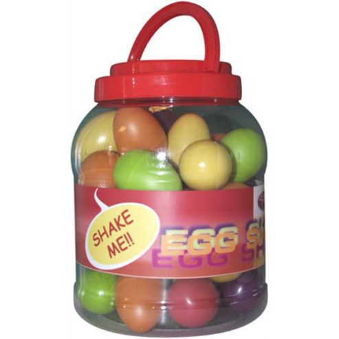 Image of Stagg Multicoloured Egg Shakers - Box Of 40
