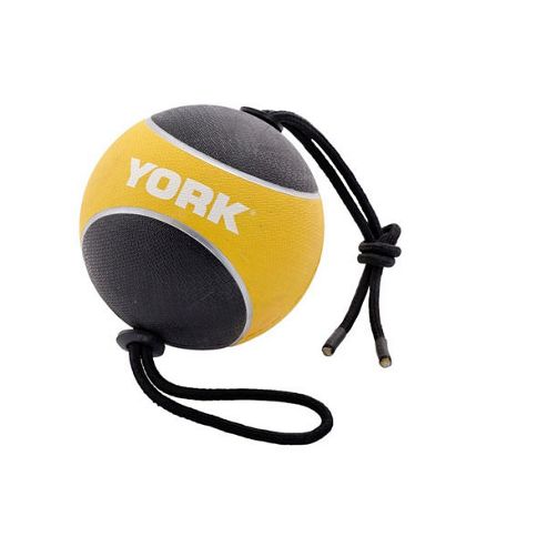 Image of York Fitness 4kg Medicine Ball With Rope
