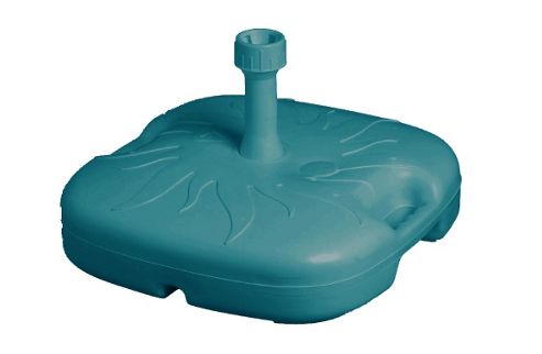 Image of Resol Parasol Umbrella Sunshade Base Stand Holder - Green - Fill With Sand/water