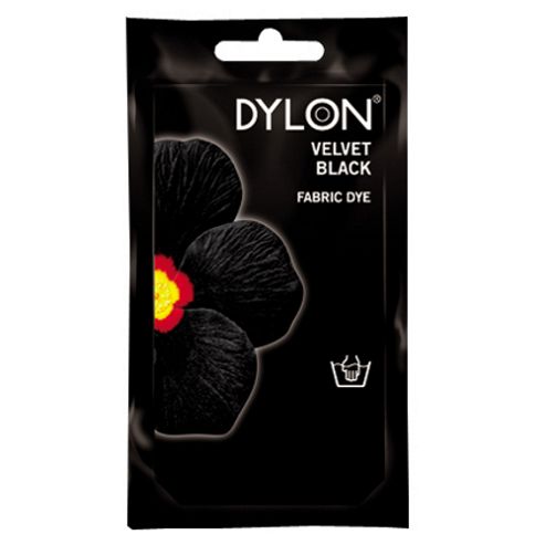 Image of Dylon Fabric Dye - Hand Use - Velvet Black