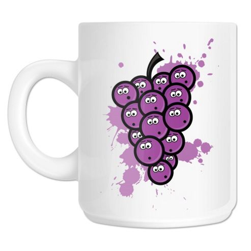 Image of Yummy Chums Grape 10oz Ceramic Mug