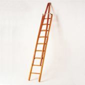 Trade 2.4m (7.87ft) Timber Double Window Cleaning Ladder