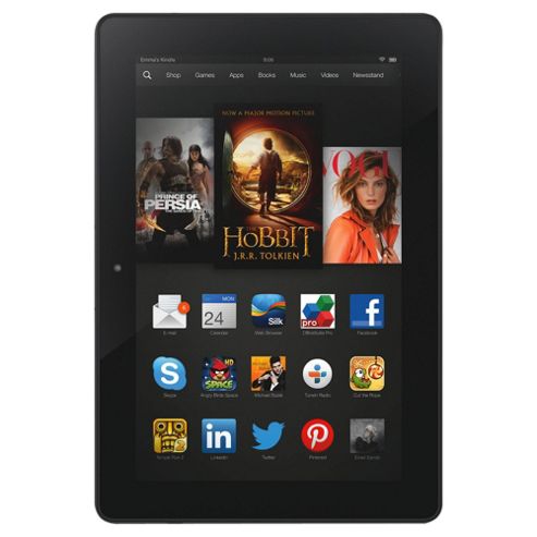 Image of Kindle Fire Hdx, 8.9" Tablet, 32gb Wifi - Black (2013)