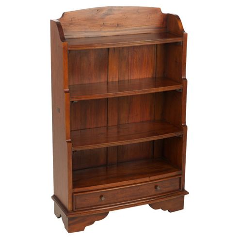 Image of Ancient Mariner Mahogany Village Waterfall Bookcase