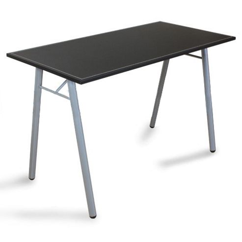 Image of Dimu - Computer Workstation / Office Desk / Table - Silver / Black