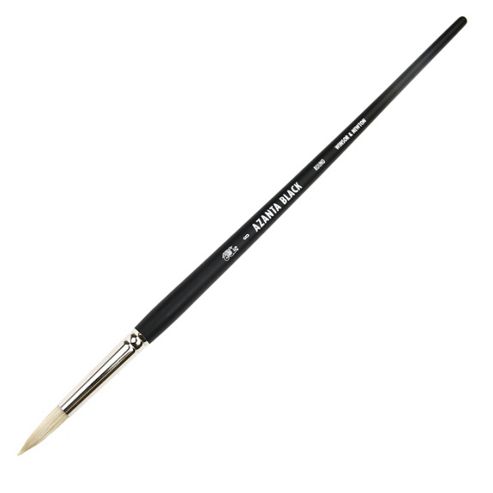Image of Azanta Black Brush Round 8